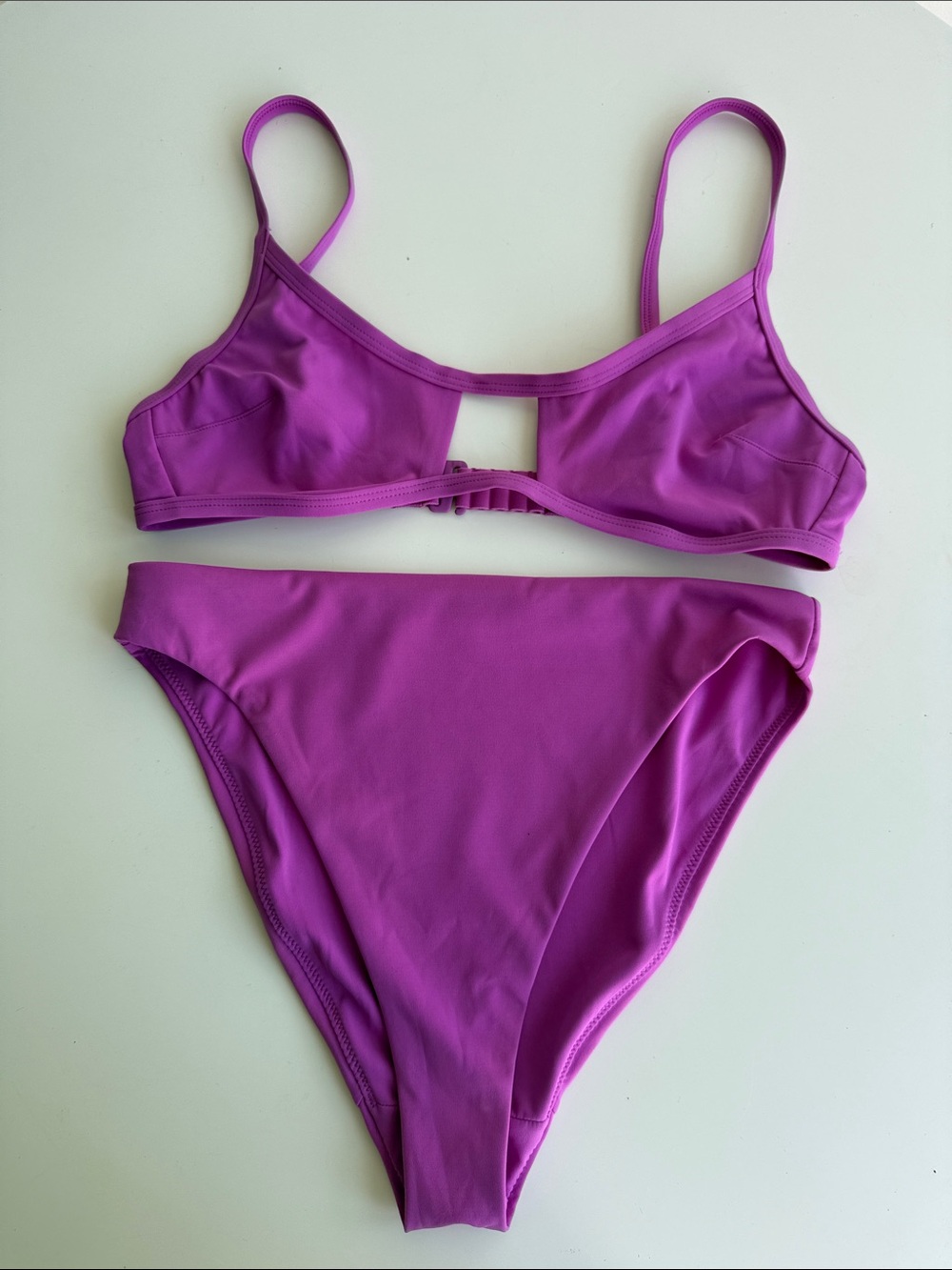 Negative Underwear Magenta Two-Piece Bikini Set
